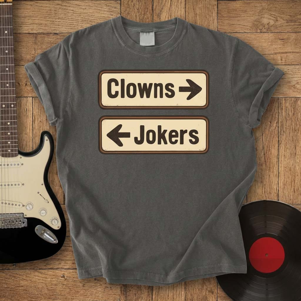 Clowns Jokers T-Shirt Music Lover Humor Graphic Tees Gift For Marching Band Fans