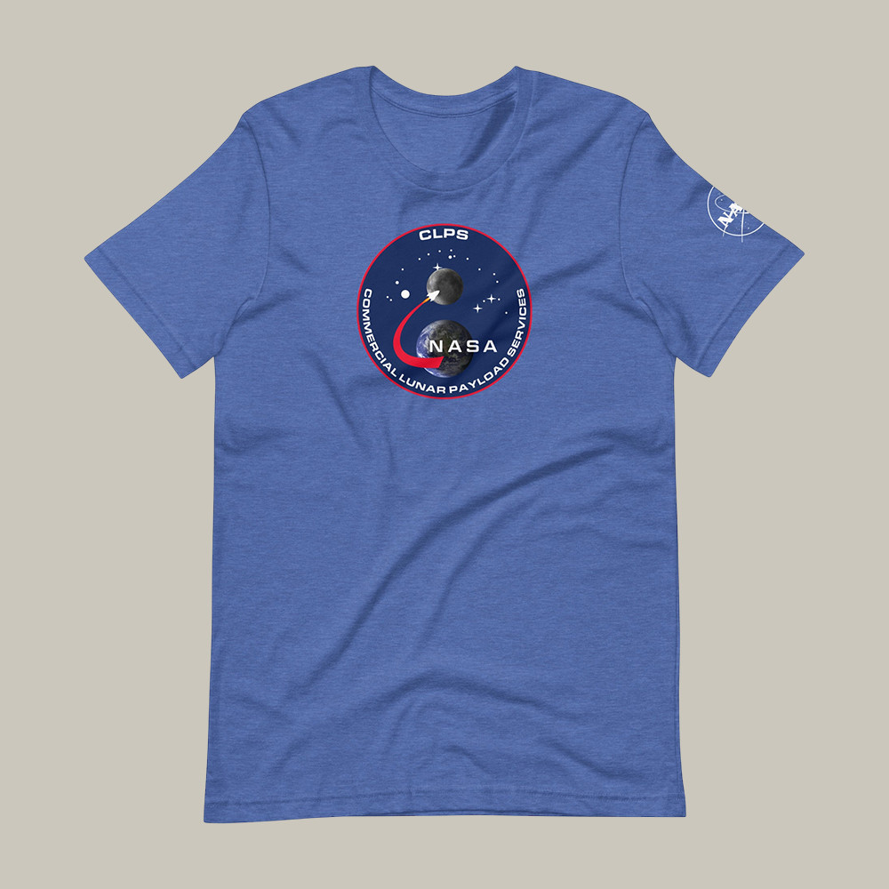 CLPS Commercial Moon Landing 2026 T-Shirt Modern NASA Graphic Tee Fan Gift For Him