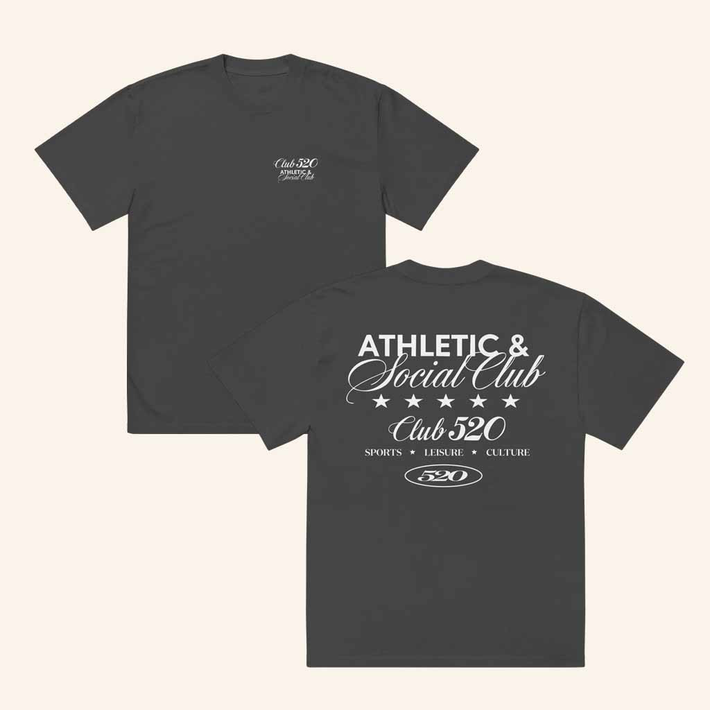 Club 520 Merch Athletic And Social Club Black Shirt Best Gifts For Brother Club 520 Merch Athletic And Social Club Black Shirt Best Gifts For Brother