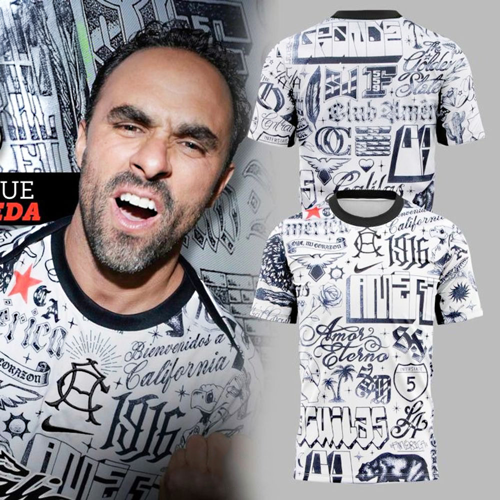 Club America x California Pre-Match T-Shirt Gifts For People Who Like Sport