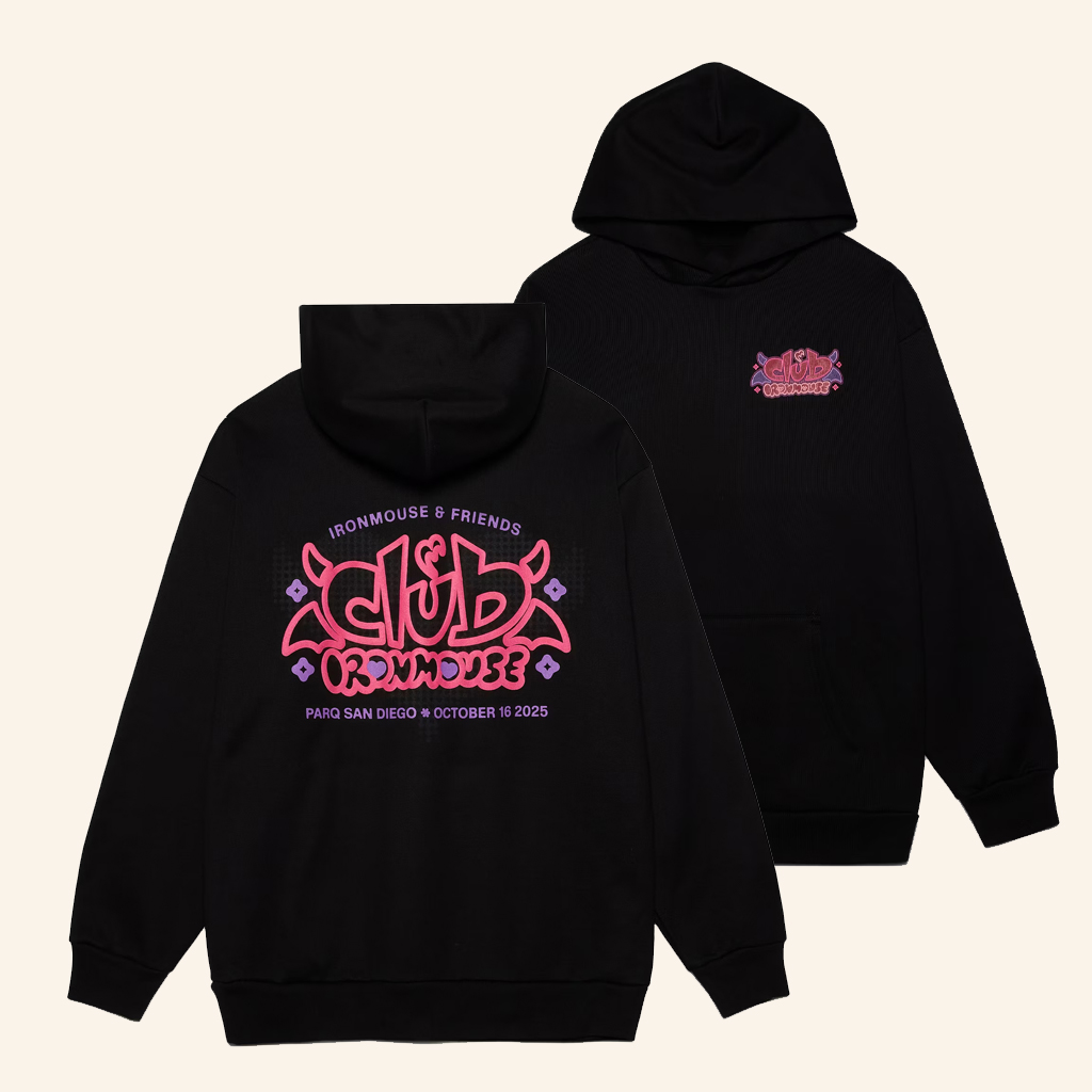 Club Ironmouse Merch Club Ironmouse Hoodie Christmas Presents For Girlfriend Club Ironmouse Merch Club Ironmouse Hoodie Christmas Presents For Girlfriend