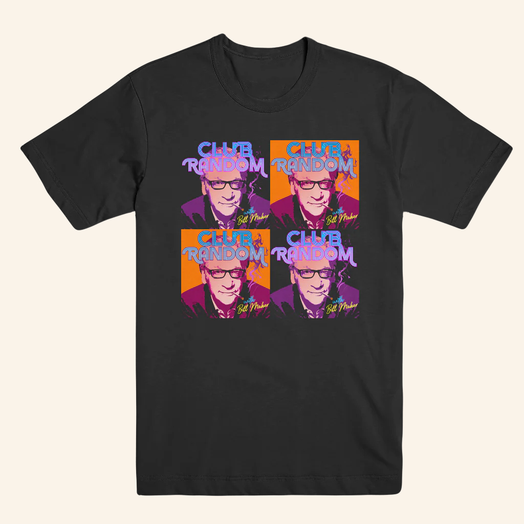 Club Random Merch Quad T-Shirt Dad Christmas Gifts Club Random Merch Quad T-Shirt Dad Christmas Gifts