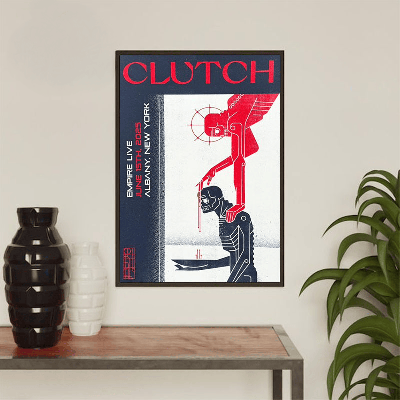 Clutch Band Venue Poster At Empire Live On June 15 2025 In Albany New York Poster Home Decor