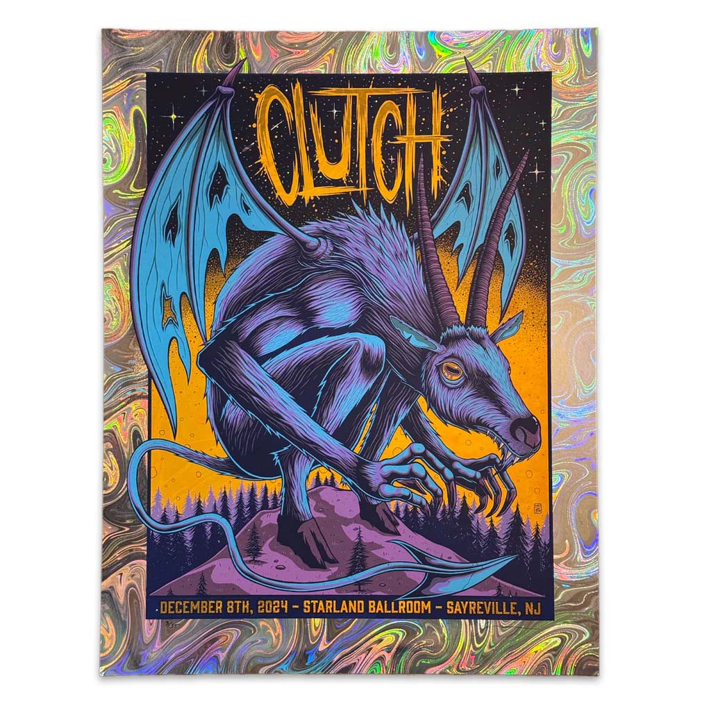 Clutch Merch 12 08 24 Sayreville NJ Poster Clutch Wall Art Decor Gifts For Fans
