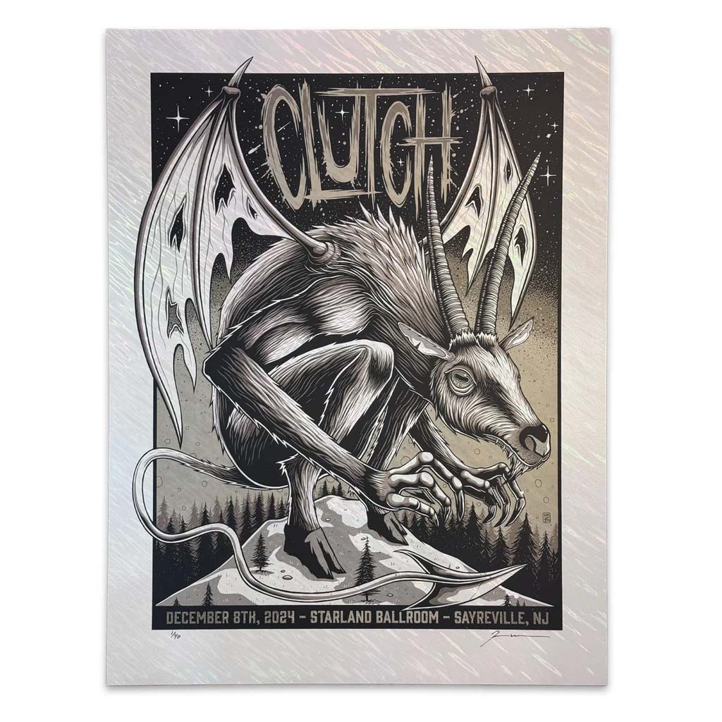 Clutch Merch 12 08 24 Sayreville NJ Poster Clutch Wall Art For Bedroom