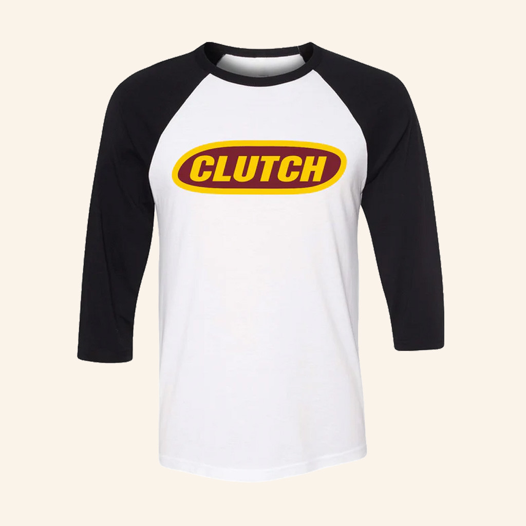 Clutch Merch Classic Logo Raglan T-Shirt Christmas Gift Ideas For Son Clutch Merch Classic Logo Raglan T-Shirt Christmas Gift Ideas For Son