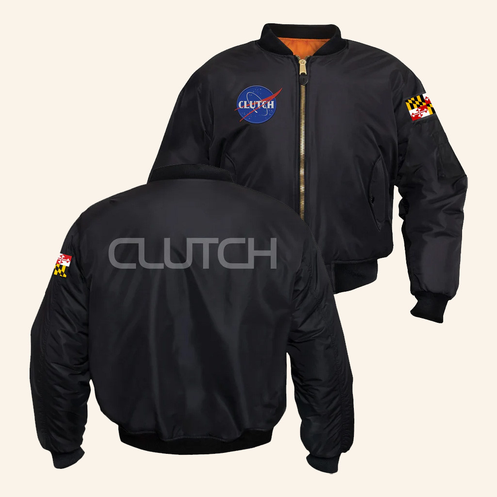 Clutch Merch Flight Jacket Clutch Apparel Gift Ideas For Boyfriend