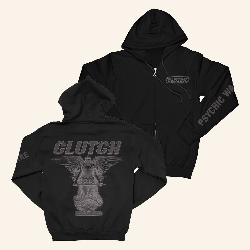 Clutch Merch Psychic Warfare Negative Zip Hoodie Clutch Hoodie Good Gifts For Boyfriend