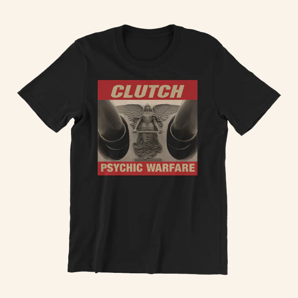 Clutch Merch Psychic Warfare T-Shirt Clutch Shirt Good Gifts For Boyfriend