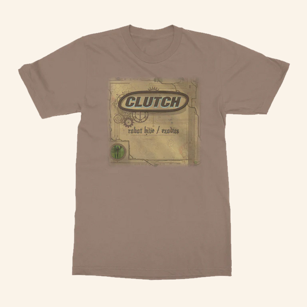 Clutch Merch Robot Hive Exodus T-Shirt Clutch Shirt Christmas Present Ideas For Boyfriend