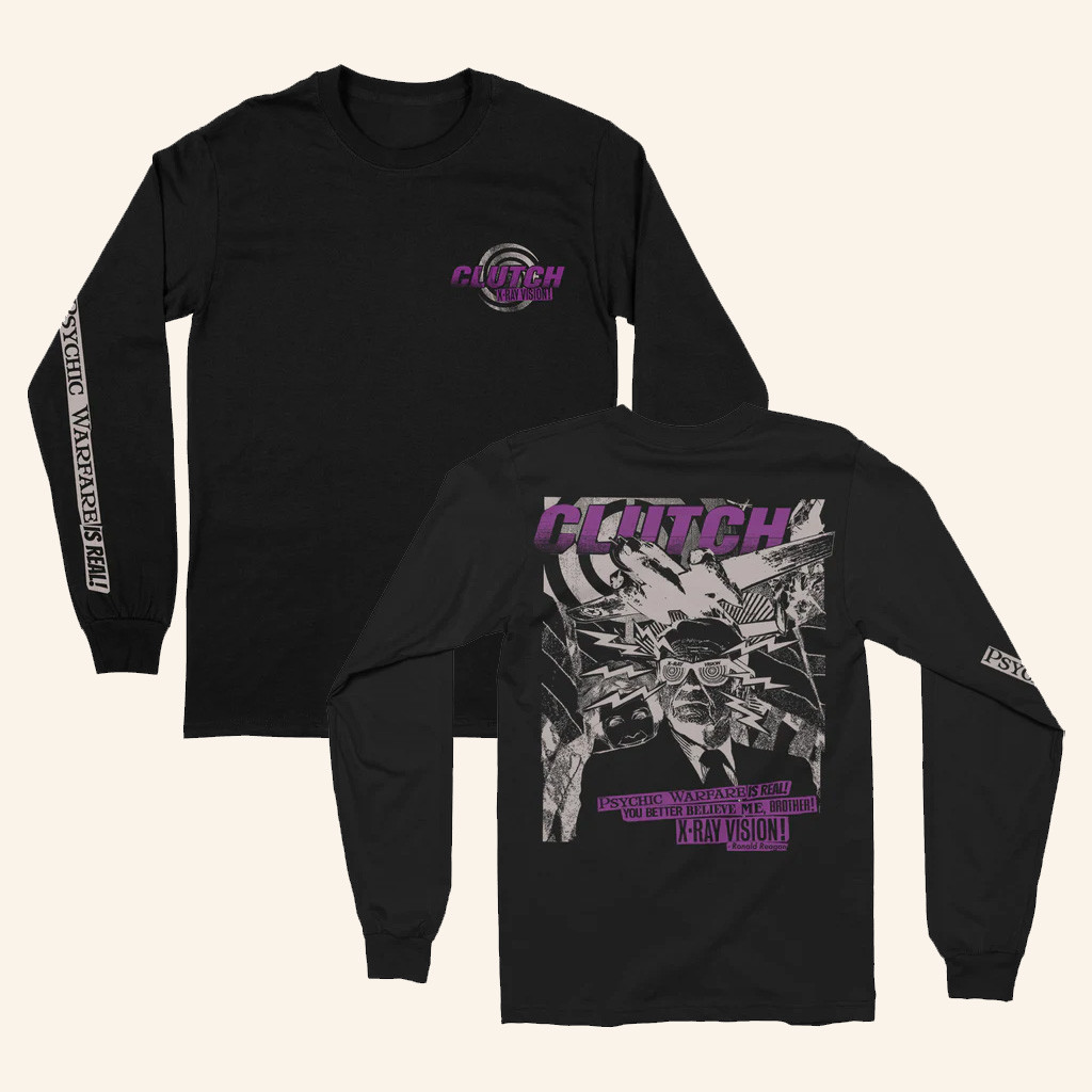 Clutch Merch Ronnie Negative Long Sleeve T-Shirt Clutch Shirt Birthday Gift Ideas For Him