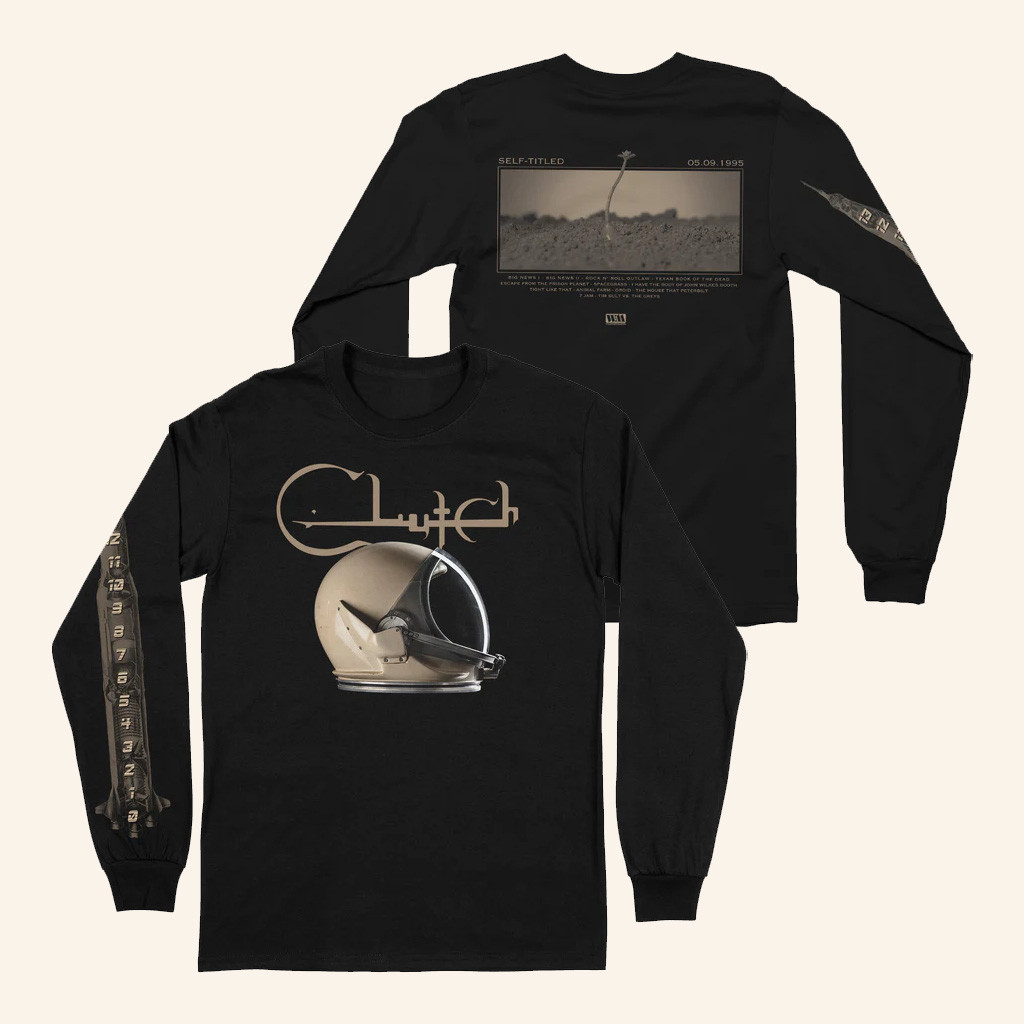 Clutch Merch Self Titled Long Sleeve T-Shirt Clutch Apparel Gift Ideas For Son Clutch Merch Self Titled Long Sleeve T-Shirt Clutch Apparel Gift Ideas For Son