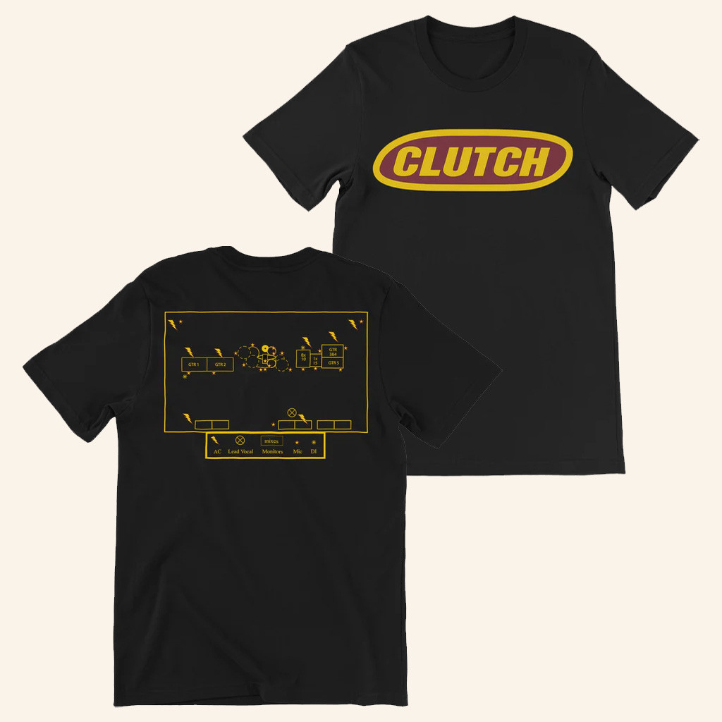 Clutch Merch Stage Plot T-Shirt Best Birthday Gift For Father Clutch Merch Stage Plot T-Shirt Best Birthday Gift For Father