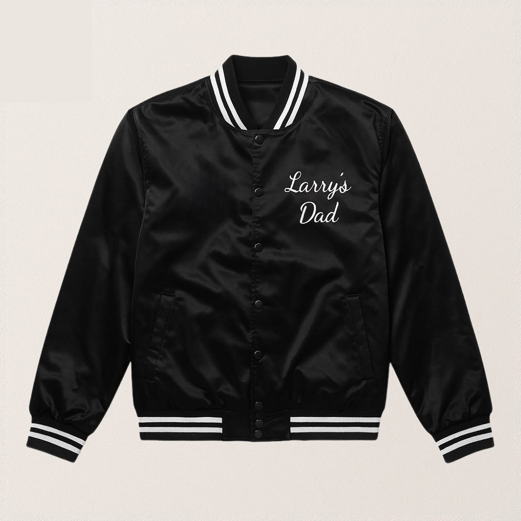 CM Punk Larry's Dad Bomber Jacket Best Gifts For Husband CM Punk Larry's Dad Bomber Jacket Best Gifts For Husband