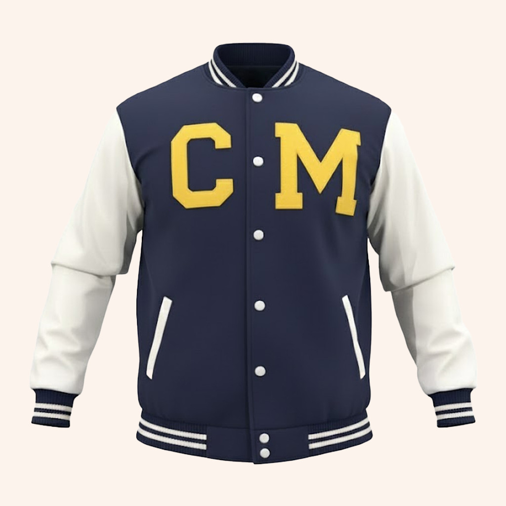 CM Punk Steiner Bros Varsity Bomber Jacket Gifts Ideas For Wrestling Fans