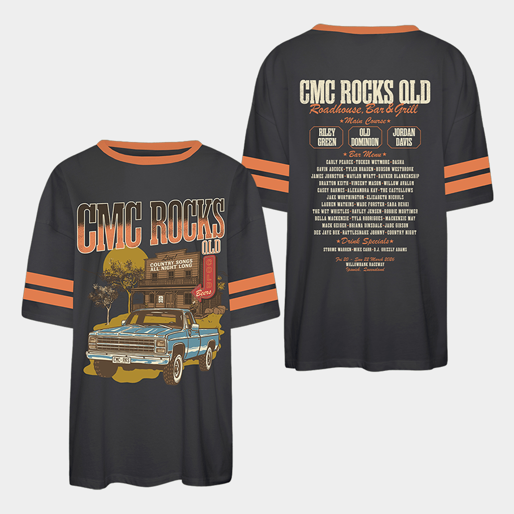 CMC Rocks Merch CMC Rocks QLD Roadhouse T-Shirt Gifts For Music Fans