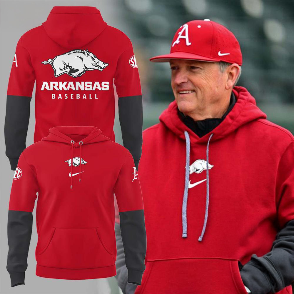 Coach Dave Van Horn Arkansas Razorbacks Hoodie Hoodie Baseball Lovers Gifts