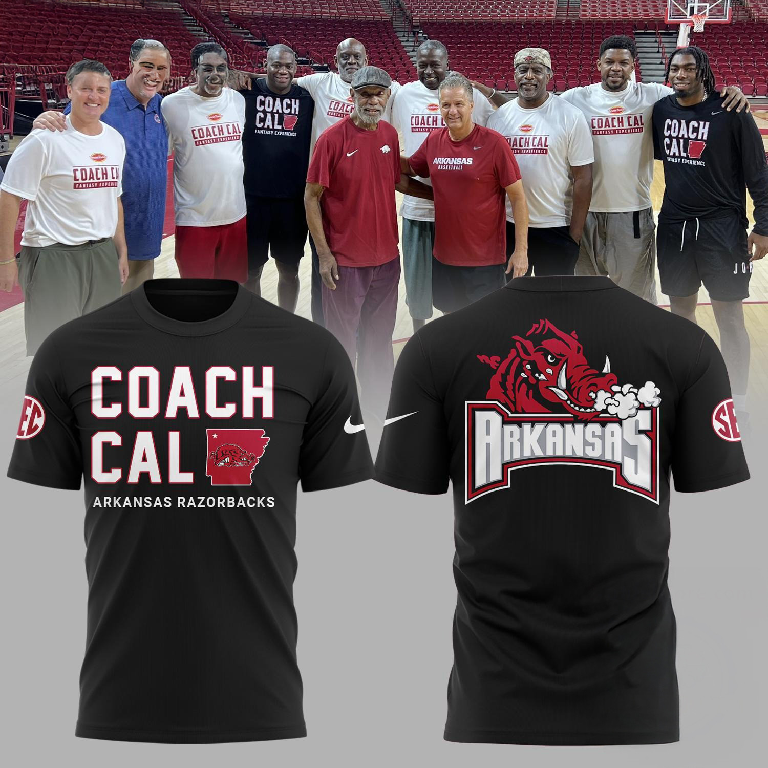Coach John Calipari Arkansas Razorbacks Basketball Shirt Fans Gift Ideas