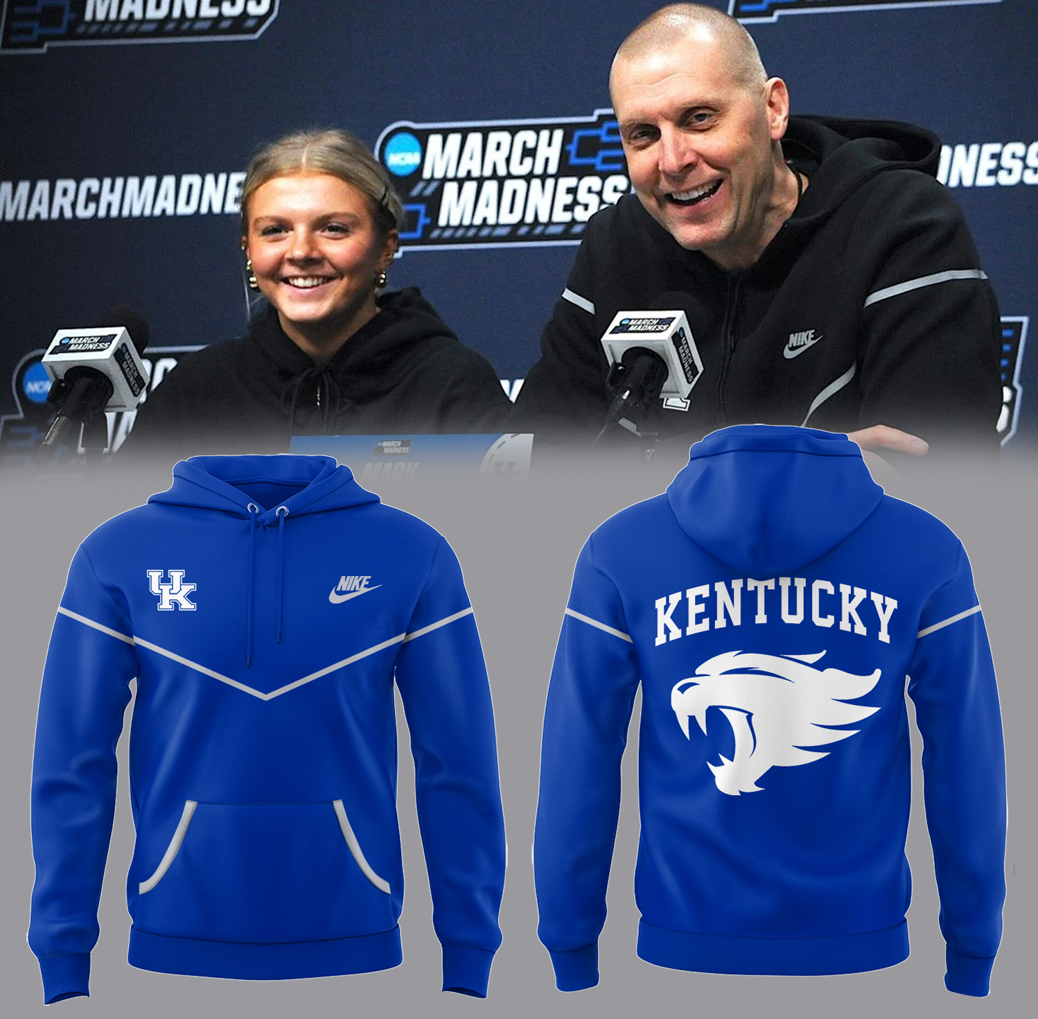 Coach Mark Pope Kentucky Basketball Hoodie Best Basketball Presents