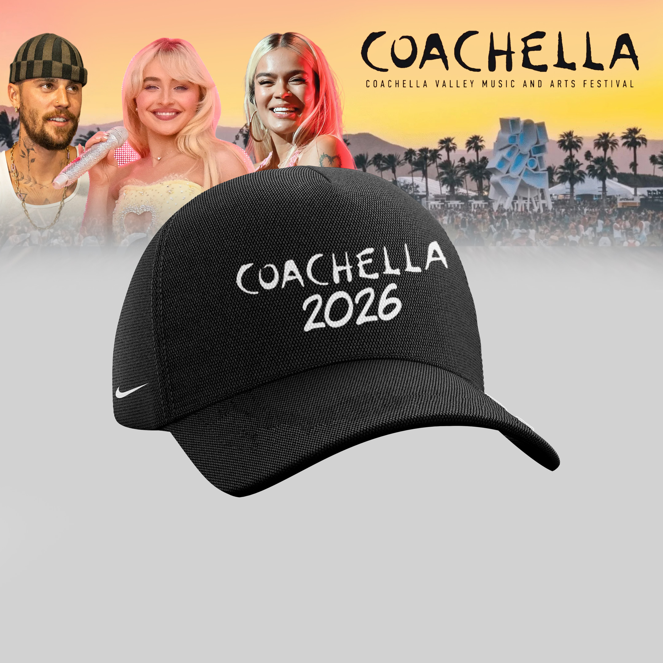 Coachella 2026 Festival Hat Summer Music Festival Merch Great Gift For Father's Day