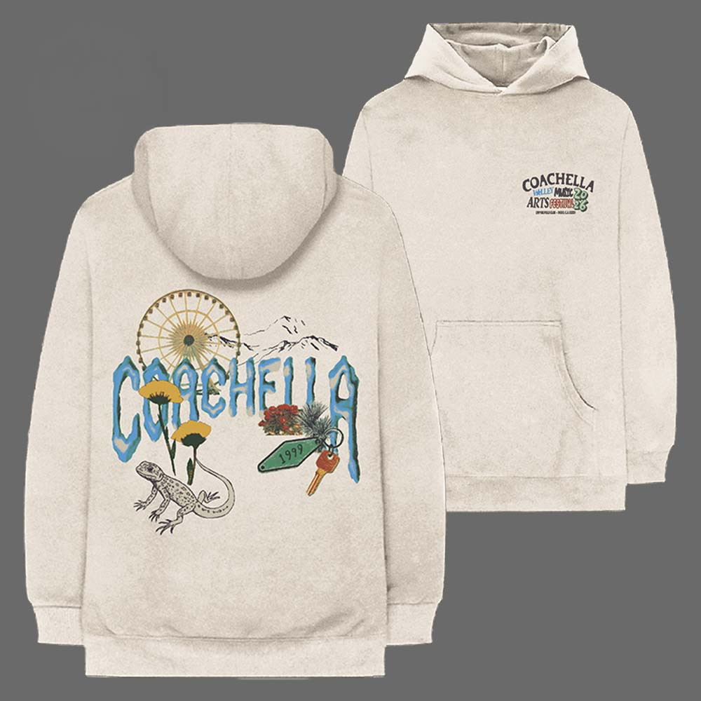 Coachella 2026 Merch In Indio California Desert Icons Hoodie Music Apparel Coachella Lover Gift