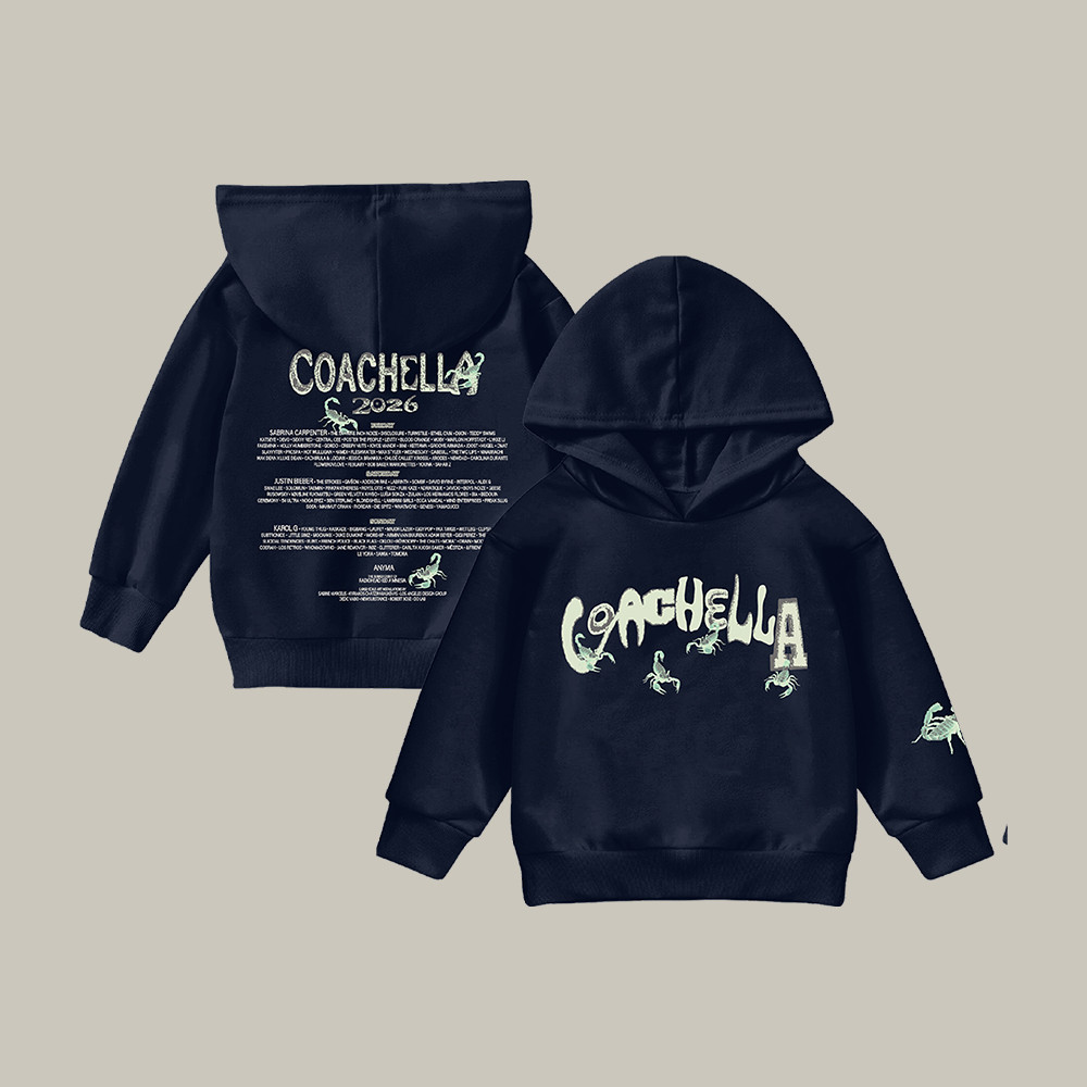 Coachella Desert Music Festival Hoodie Coachella Music Festival 2026 Hooded Sweatshirt