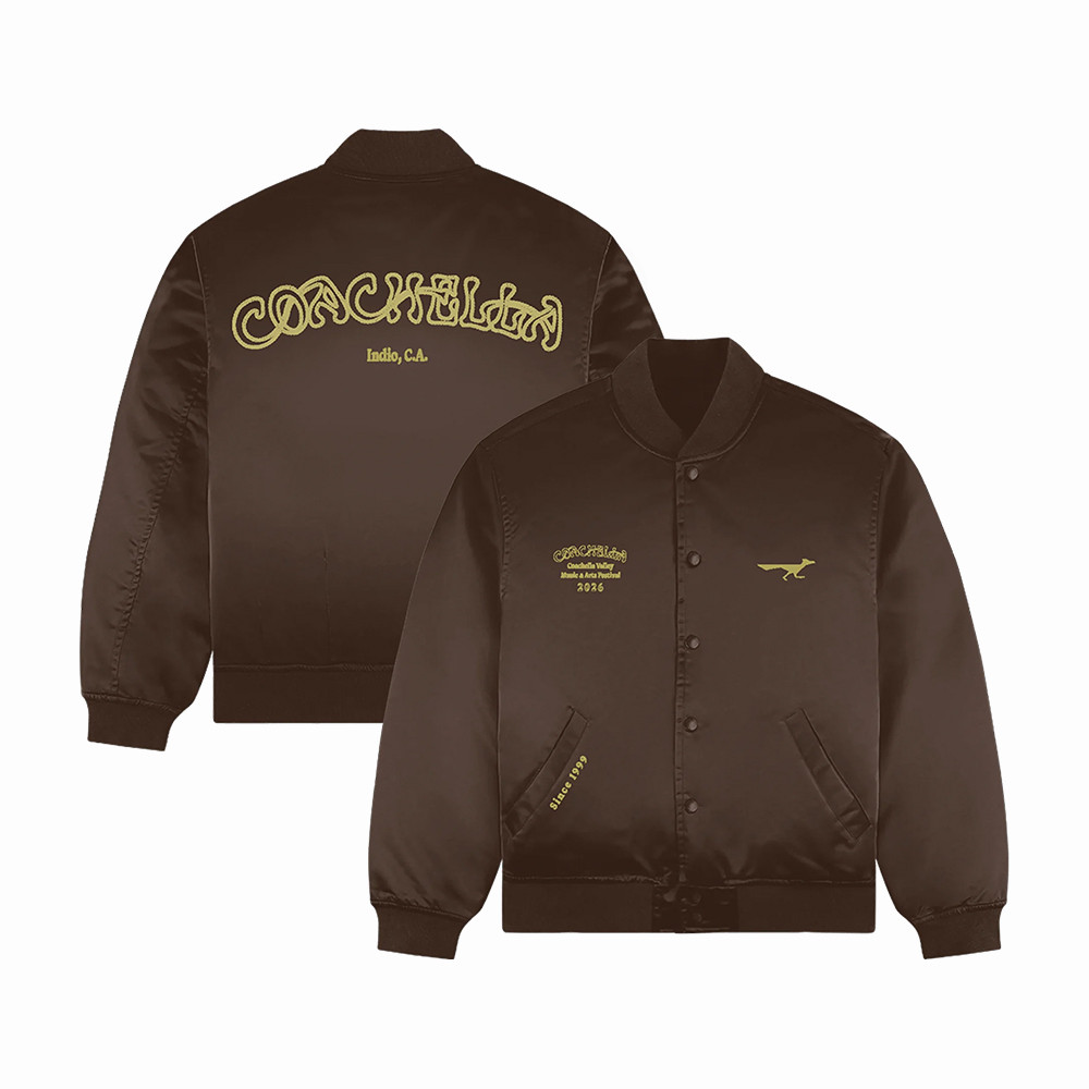 Coachella Music Festival 2026 Bomber Jacket Coachella 25th Anniversary Apparel Music Lover Present