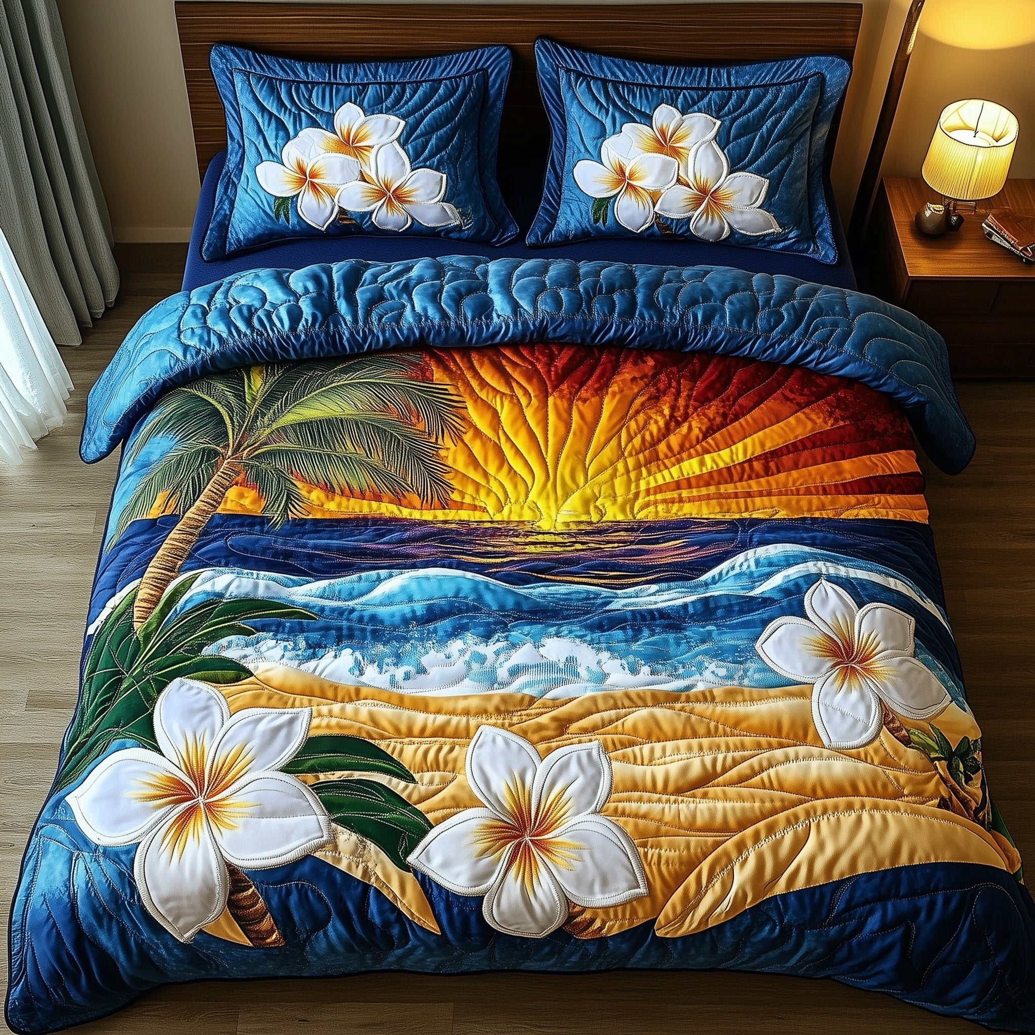 Coastal Breeze Duvet Cover Set Easy To Clean Merch