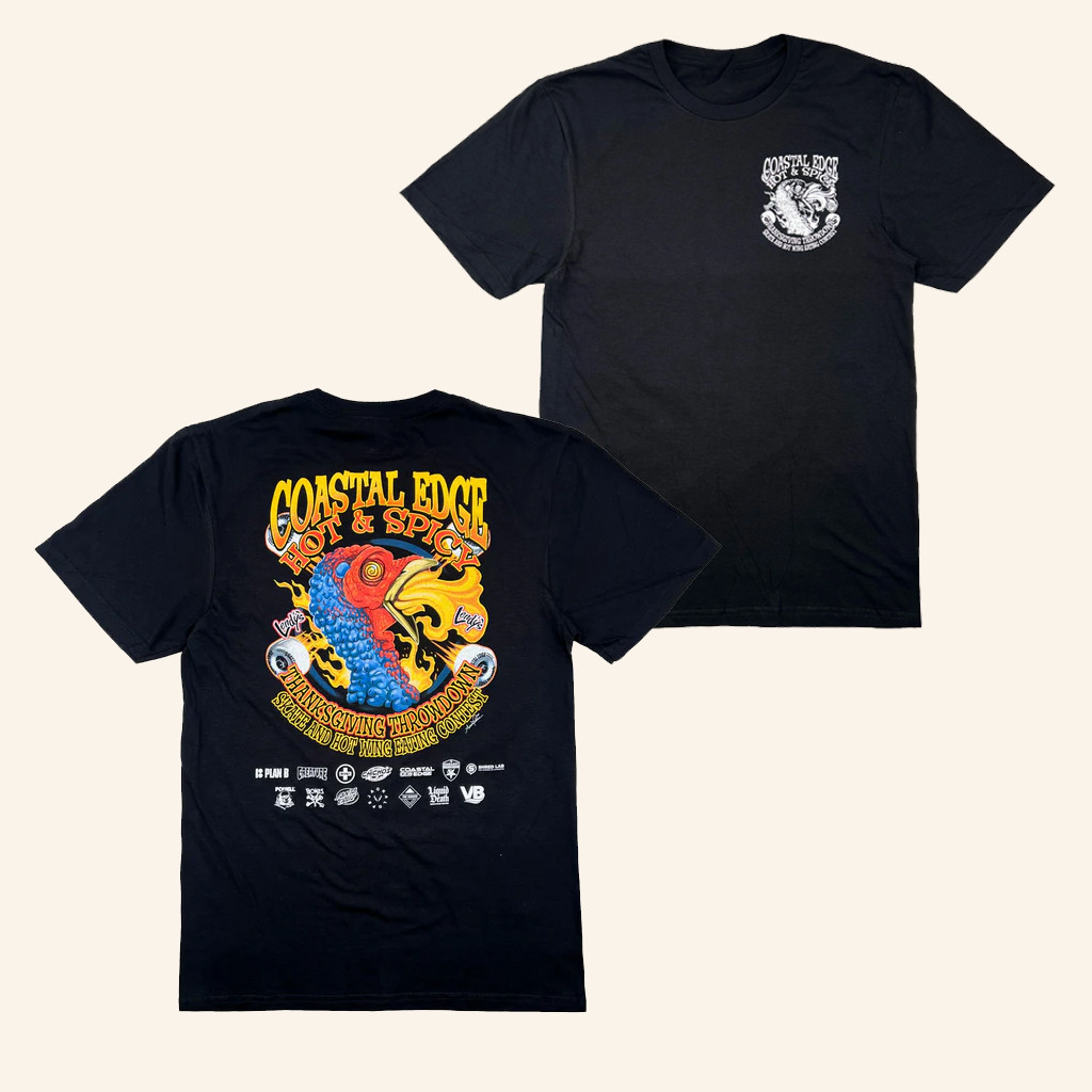 Coastal Edge Merch Thanksgiving Throwdown 2025 T-Shirt Gift Ideas For Husband Coastal Edge Merch Thanksgiving Throwdown 2025 T-Shirt Gift Ideas For Husband