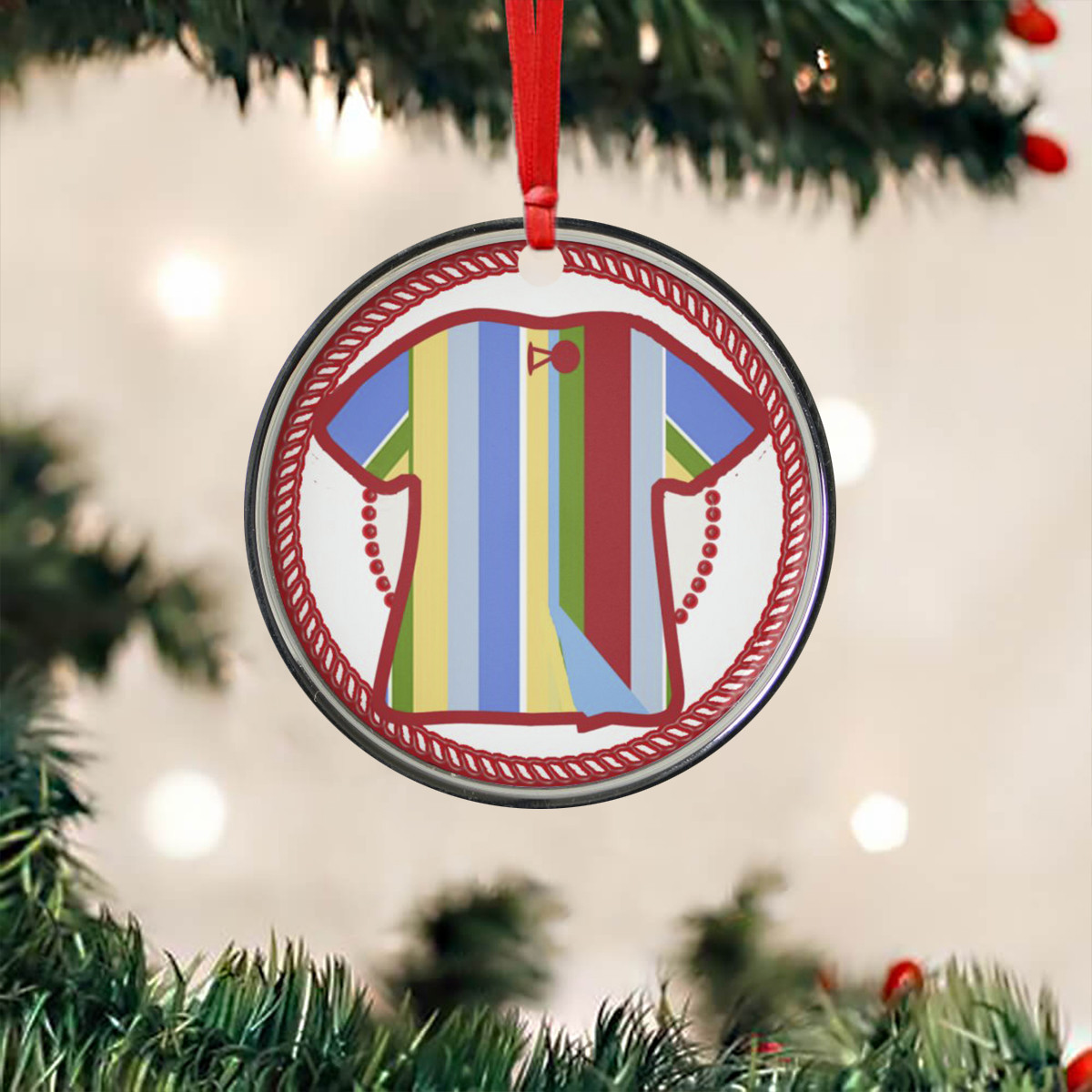 Coat Of Many Colors Christmas Ornament Jesse Tree Joseph Coat Of Many Colors Tree Ornament