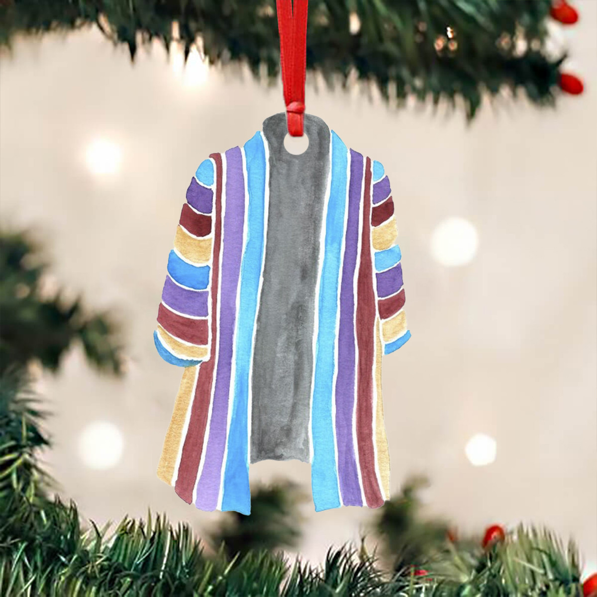 Coat Of Many Colors Coat Christmas Ornament Joseph Coat Of Many Colors Coat Ornament