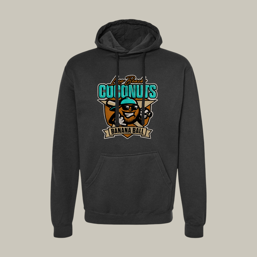 Coconuts Classic Badge Hoodie Loco Beach Coconuts Banana Ball Hooded Sweatshirt