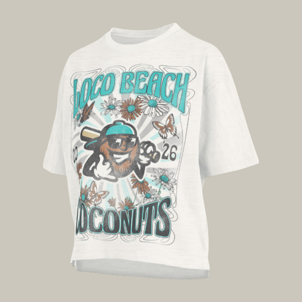 Coconuts Woodstock Motley Mid Rise T-Shirt Basebal Clothes Game Day Gift For Him