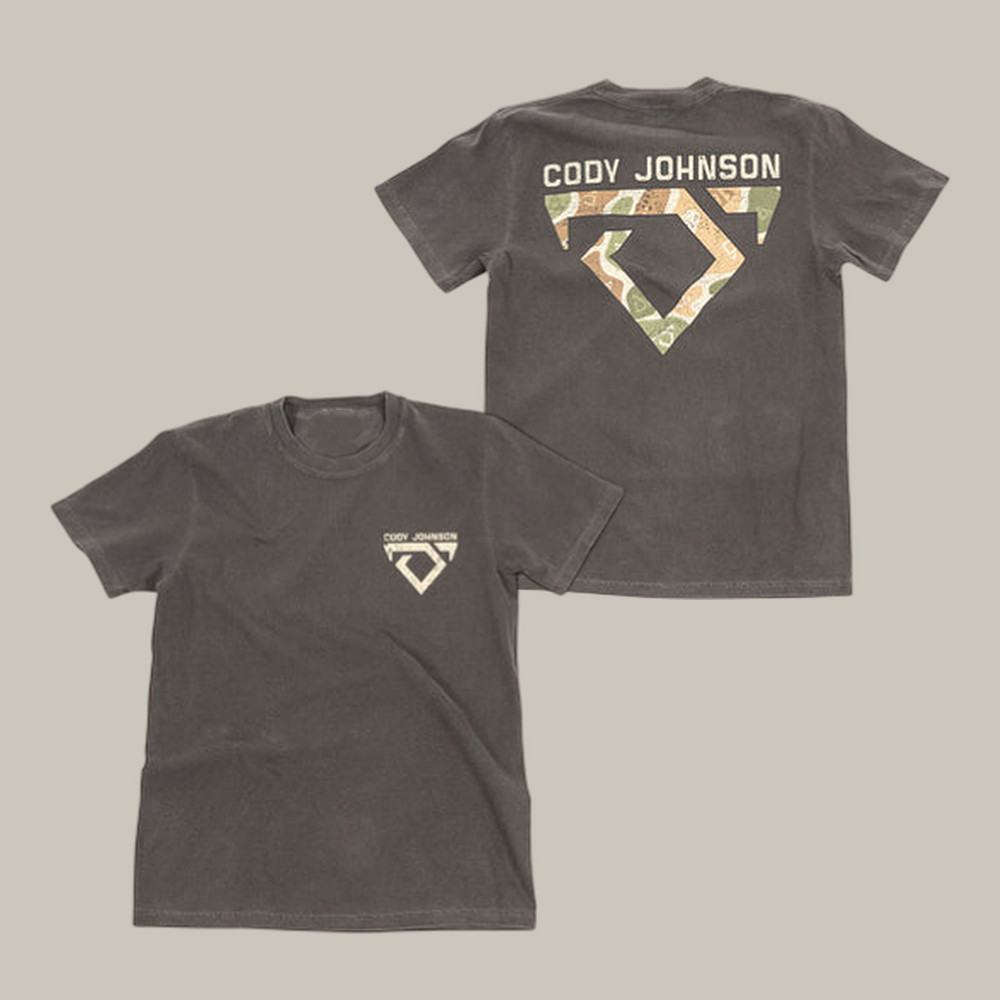 Cody Johnson Camo Bull Logo T-Shirt Music Concert Tee Cody Johnson Lover Present