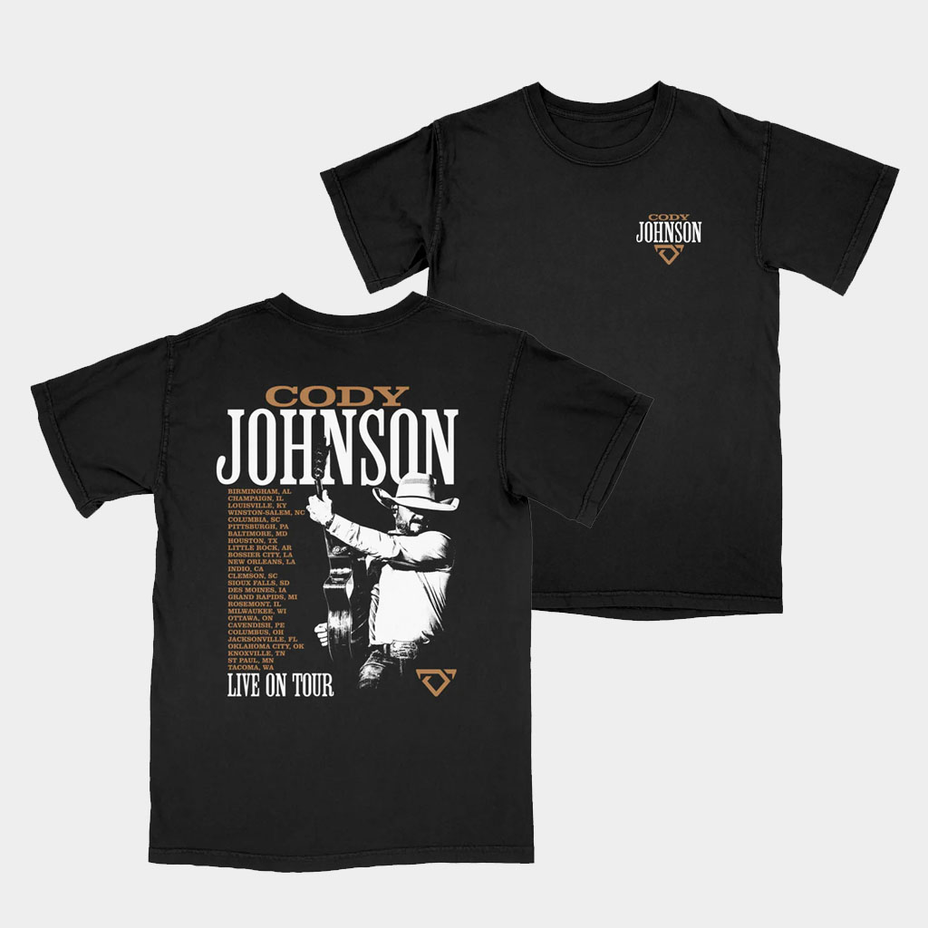 Cody Johnson Merch 2026 Tour Photo T-Shirt Cody Johnson Shirt Gift Ideas For Music Lovers Cody Johnson Merch 2026 Tour Photo T-Shirt Cody Johnson Shirt Gift Ideas For Music Lovers
