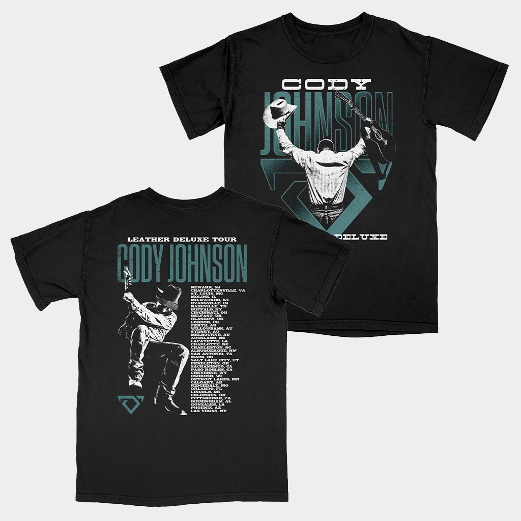 Cody Johnson Merch Leather Deluxe Photo Tour T-Shirt Cody Johnson Shirt Gifts For Music Lovers Cody Johnson Merch Leather Deluxe Photo Tour T-Shirt Cody Johnson Shirt Gifts For Music Lovers
