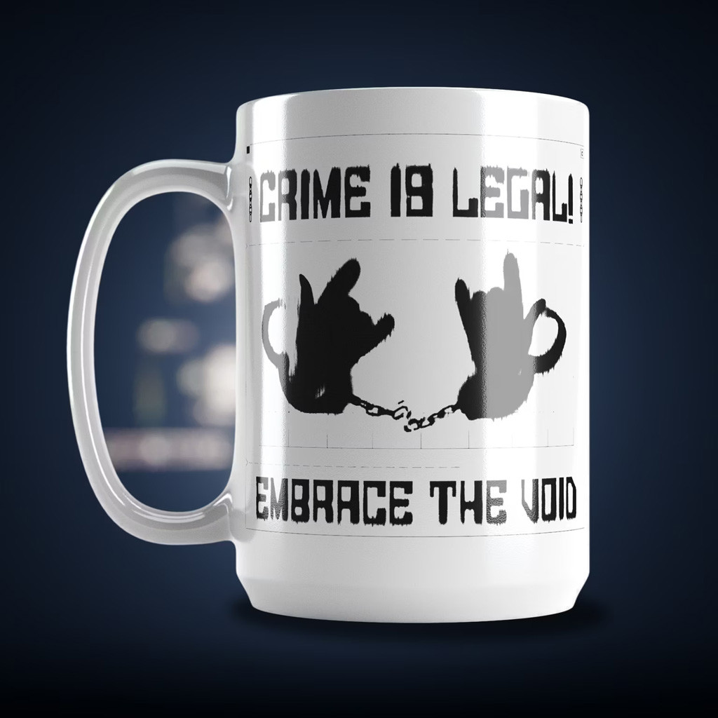 Coffeezilla Merch Embrace The Void White Mug Gift Ideas For Fans Coffeezilla Merch Embrace The Void White Mug Gift Ideas For Fans
