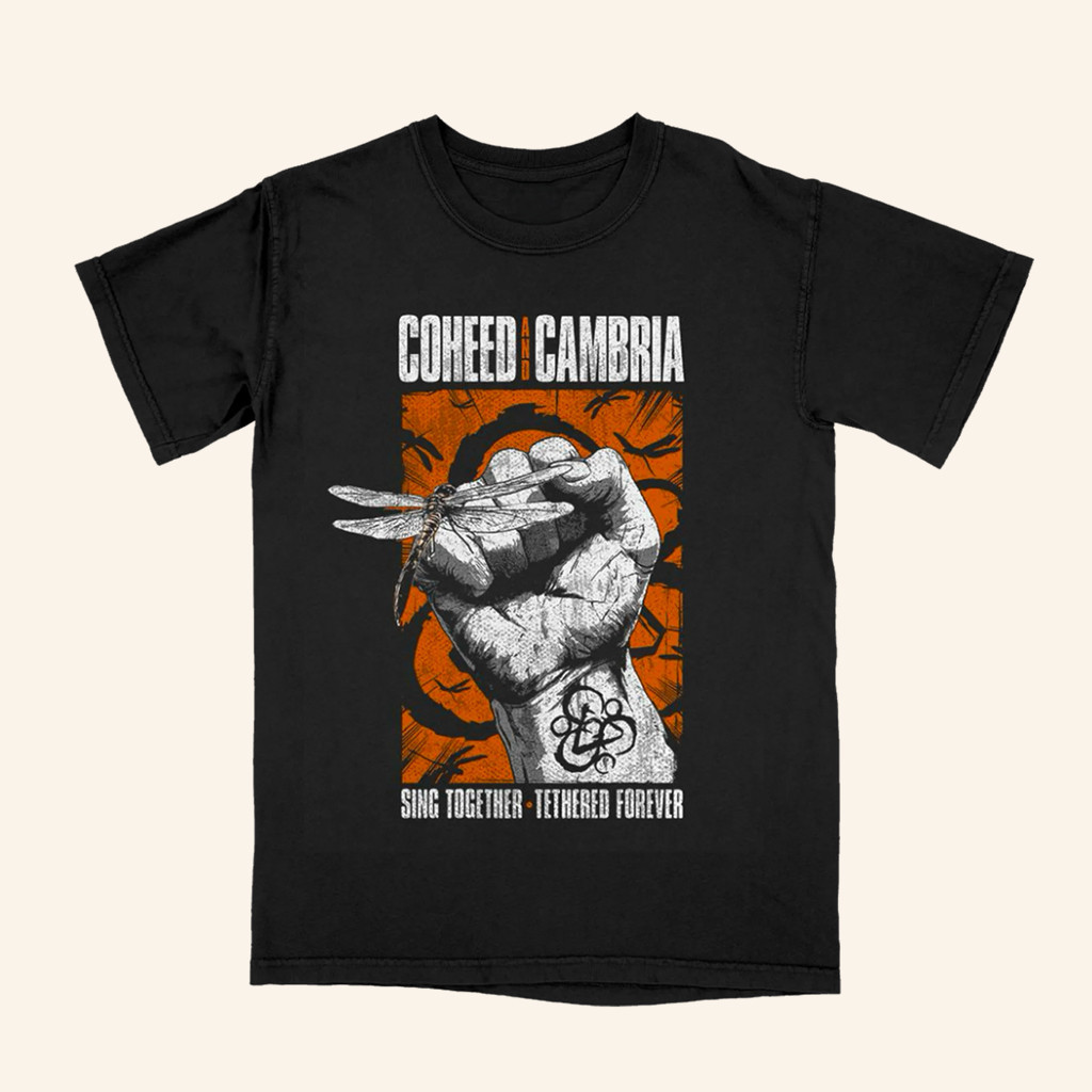 Coheed And Cambria Merch Dragon Fist T-Shirt Gift Ideas For Boyfriend