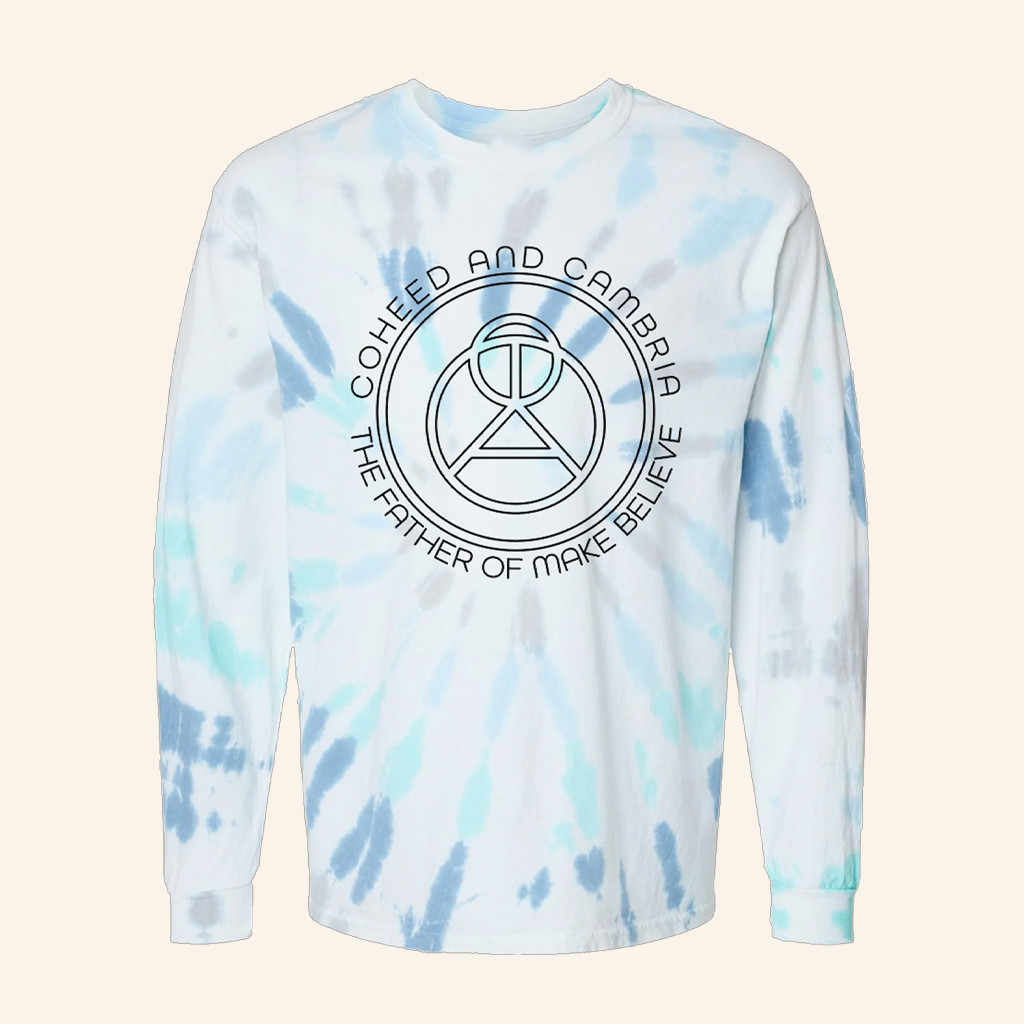 Coheed And Cambria Merch Tie Dye Vaxis Badge Long Sleeve T-Shirt Presents For Boyfriend