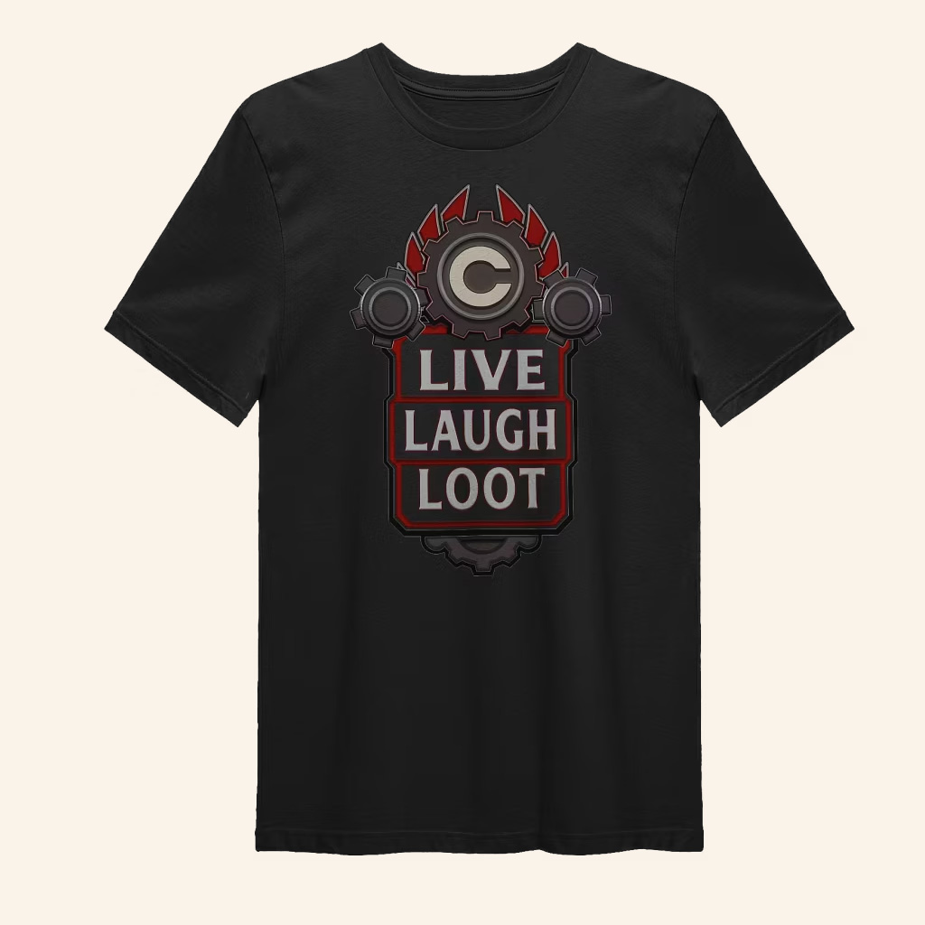 Cohhilition Store Merch Live Laugh Loot Shirt Cohhilition Store Merch Live Laugh Loot Shirt