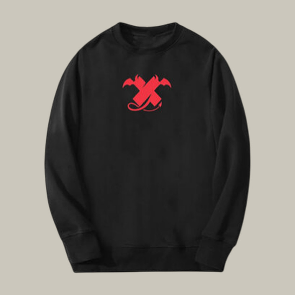 Colby Devil XPLR Sweatshirt Sam And Colby Apparel Streetwear Gift For Girlfriend