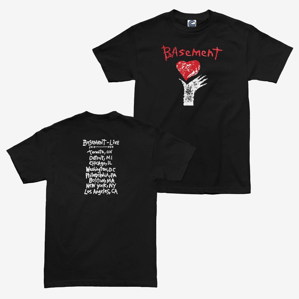 Cold Cuts Merch Basement Broken Heart T-Shirt Trendy Tee Unique Gifts For Him