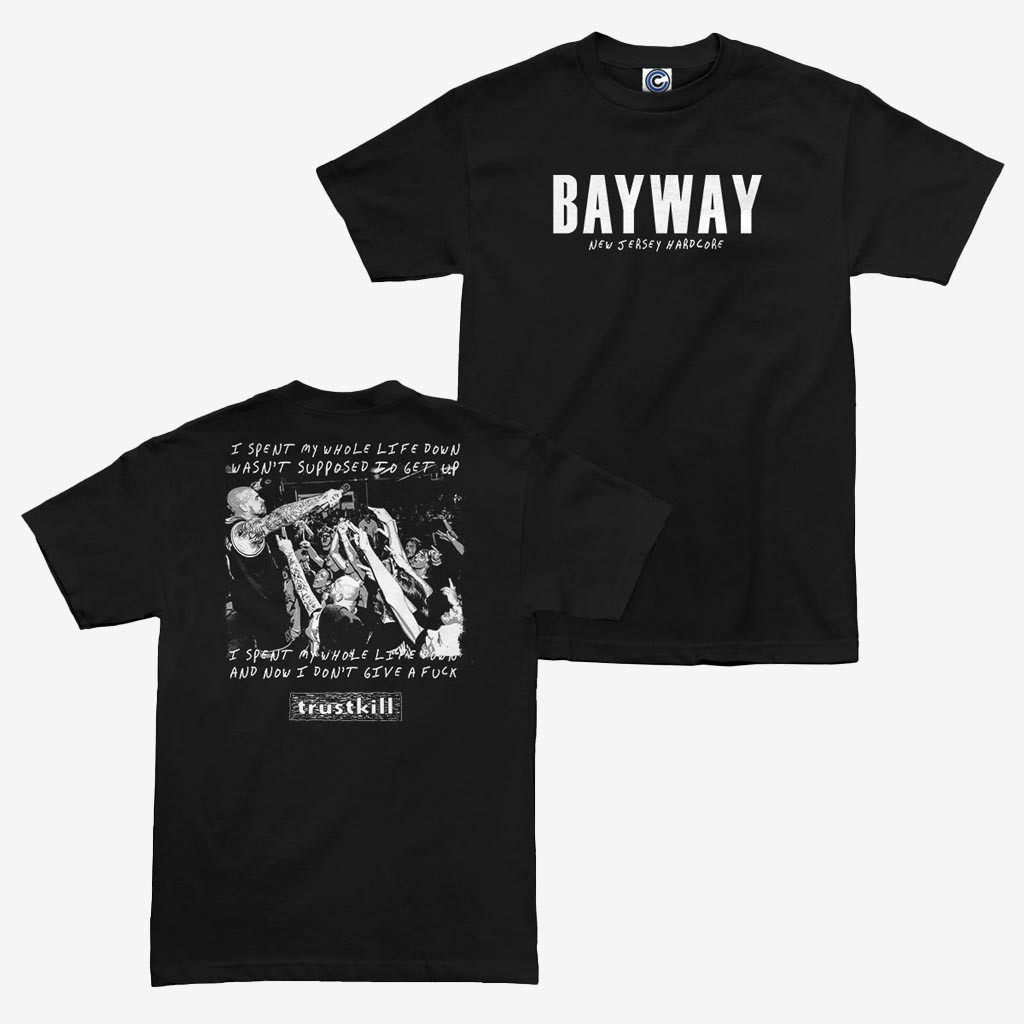 Cold Cuts Merch Bayway Malocchio T-Shirt Trustkill Records Trendy Shirt Gifts For Husband