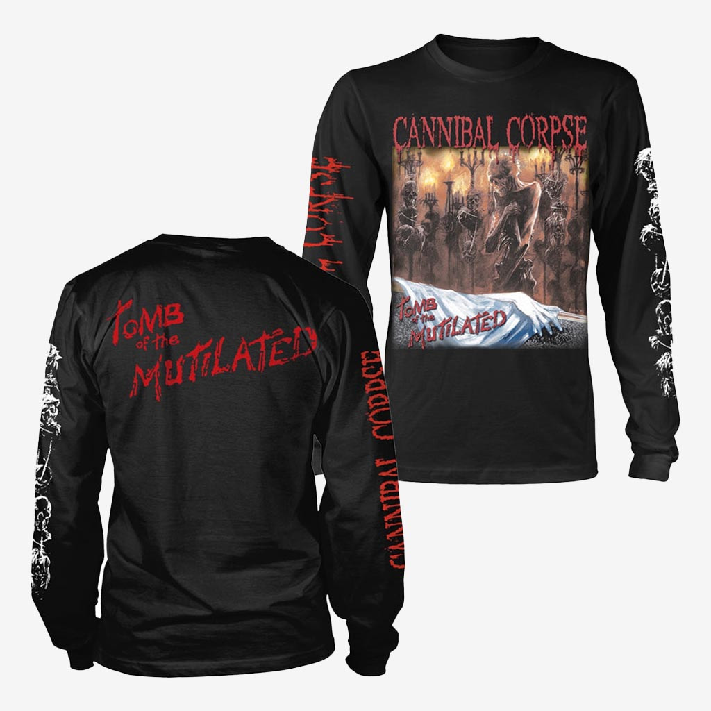 Cold Cuts Merch Cannibal Corpse Tomb Of The Mutilated Long Sleeve Shirt Music Clothing Gifts