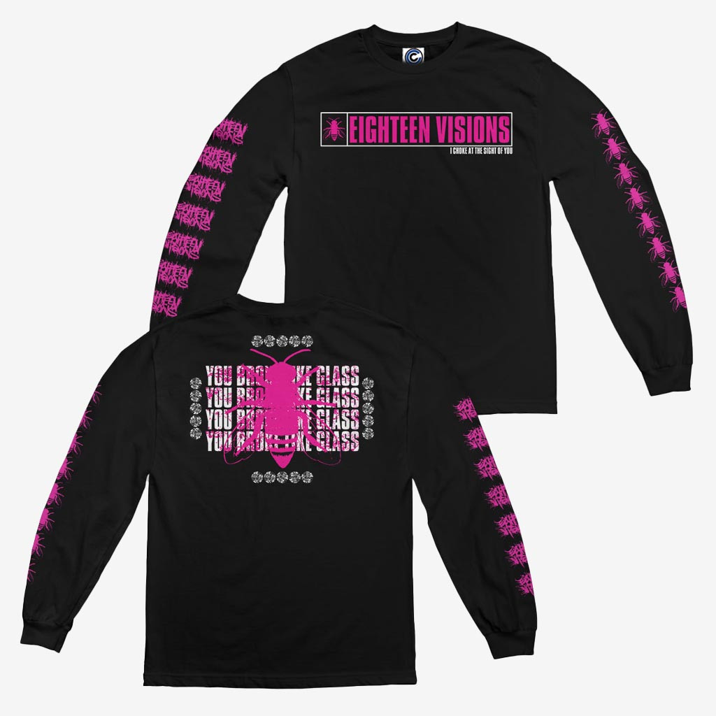 Cold Cuts Merch Eighteen Visions Bee Sweatshirt Eighteen Visions Clothing Present Ideas