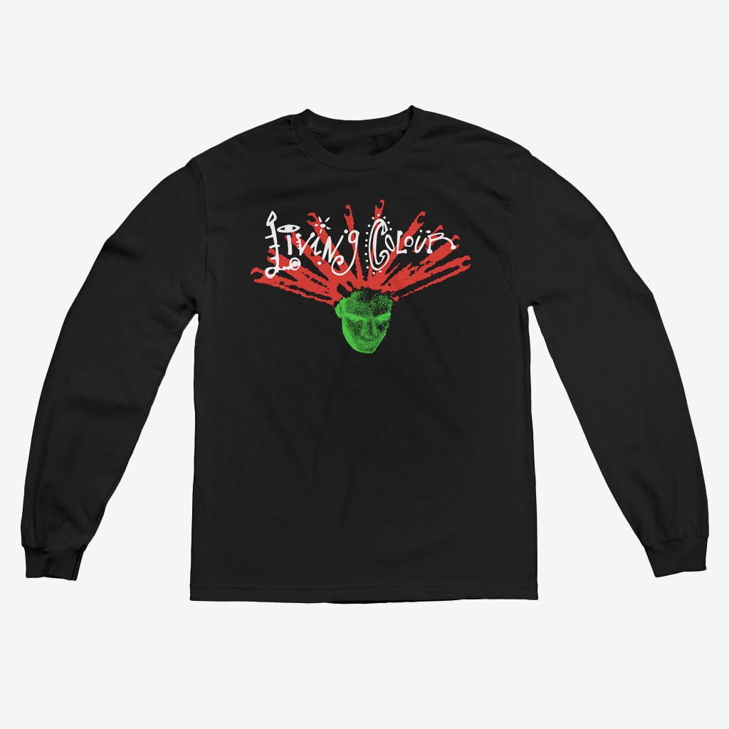 Cold Cuts Merch Living Colour Ray Head Simple Long Sleeve Shirt Living Colour Clothing