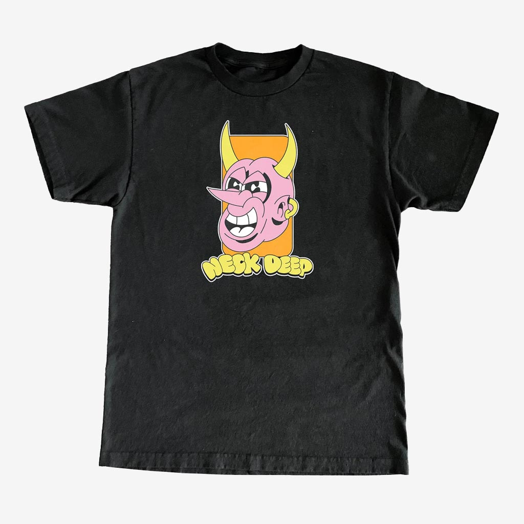 Cold Cuts Merch Neck Deep Devil T-Shirt Neck Deep Shirt Unique Music Gift Ideas