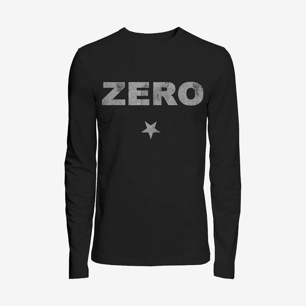Cold Cuts Merch Smashing Pumpkins Zero Distress Long Sleeve The Smashing Pumpkins Clothing