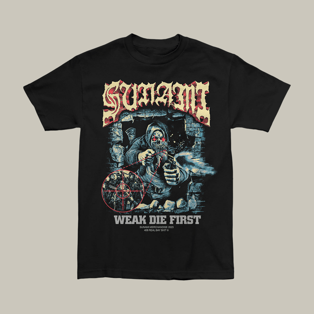 Cold Cuts Merch Sunami Shooter T-Shirt Hardcore Band Shirt Music Lover Gift