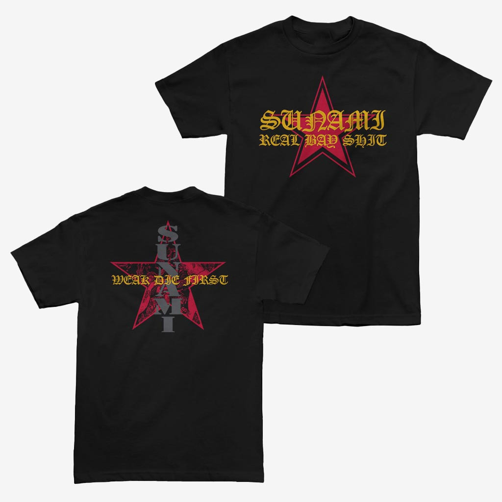Cold Cuts Merch Sunami Star T-Shirt Real Bay Shirt Shirt Gifts For Sunami Band Fans